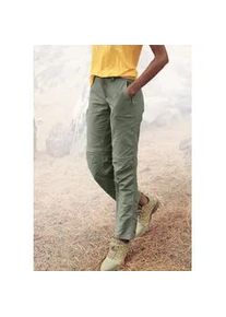 Trekkinghose Lascana ACTIVE Gr. 38, N-Gr, grün (khaki) Damen Hosen 2-in 1-Hose mit abnehmbaren Hosenbeinen