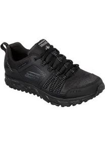 Sneaker Skechers "Escape Plan" Gr. 47,5, schwarz Herren Schuhe mit wasserabweisendem Material, Freizeitschuh, Halbschuh, Schnürer