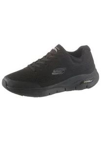 Sneaker Skechers "Arch Fit" Gr. 44, schwarz Herren Schuhe mit Arch Fit-Funktion, Freizeitschuh, Halbschuh, Schnürschuh