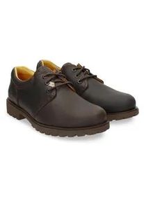 Schnürschuh Panama Jack "Panama 02" Gr. 43, braun (dunkelbraun) Herren Schuhe mit Lederinnenausstattung, Freizeitschuh, Halbschuh, Schnürschuh