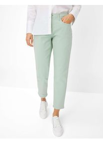 Brax Damen Five-Pocket-Hose Style MILEY S SOFT SAGE, denim hellgrün, Gr. 38K