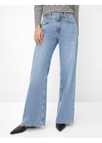 Brax Damen Five-Pocket-Hose Style MORGAN USED LIGHT BLUE, denim blau, Gr. 38K