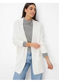 Brax Damen Strickmantel Style AMANDA offwhite, cremeweiß, Gr. 36