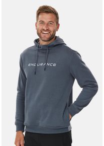 Endurance Herren Kapuzensweatshirt "LIONK", gelb, sportlich, Gr. S, unifarben, 65% Polyester, 35% Baumwolle, Sweatshirts, in schnell trockender