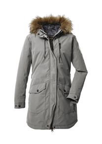 G.I.G.A. by Killtec Damen Parka "GW 7 WMN PRK", grau, sportlich, Gr. 36, G.I.G.A. DX BY KILLTEC, Obermaterial: 88% Polyester 12% Baumwolle, Innenfutter: 100% Polyester,