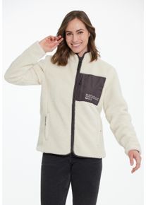 WHISTLER Damen Fleecejacke "Sprocket", beige, casual, Gr. 50, mehrfarbig, 100% Polyester, Jacken, mit Kontrast-Brusttasche