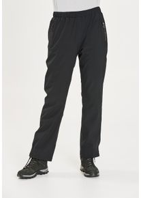 WEATHER REPORT Damen Regenhose "Camelia", schwarz, casual, Gr. 50, unifarben, 90% Polyester, 10% Elasthan, Hosen, mit wasser -und winddichter