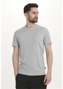 CRUZ Herren T-Shirt "Highmore", grau, sportlich, Gr. XXL, unifarben, 100% Baumwolle, Shirts, aus reiner Baumwolle