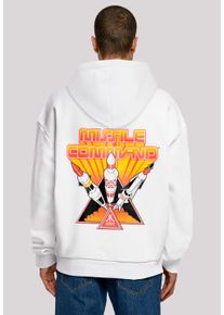 F4NT4STIC Herren Kapuzenpullover "Arcade Triple Shot Atari Retro Gaming", weiß, casual, Gr. M, Obermaterial: 100% Baumwolle, Pullover, Premium