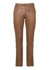 JCC Herren Lederhose "31020354", braun, Gr. 56, Obermaterial: 100% Lammnappa, Leder / Innenfutter: 100% Polyester, Hosen