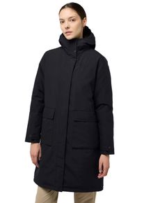 Jack Wolfskin Damen Daunenmantel "WINTERTOR", schwarz, sportlich, Gr. XL, Obermaterial: 100% Polyester. Wattierung: 100% Daunen, Mäntel