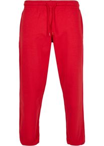 Urban Classics Herren Stoffhose "Urban Classics Herren Basic Sweatpants 2.0", rot, Gr. XS, unifarben, 80% Baumwolle, 20% Polyester, Hosen