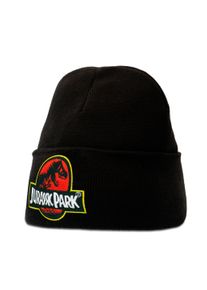 logoshirt Damen Beanie "Jurassic Park", schwarz, casual, bestickt, 100% Polyacryl, Mützen, mit lizenziertem Originaldesign