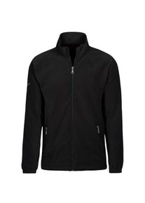 TRIGEMA Damen Fleecejacke "TRIGEMA Fleecejacke", schwarz, sportlich, Gr. S, 100% Polyester, Jacken
