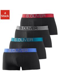 s.Oliver Herren Hipster, Gr. S, bunt, Jersey, Obermaterial: 92% Baumwolle, 8% Elasthan (LYCRA), unifarben, Unterhosen, knapp sitzende Boxershorts für