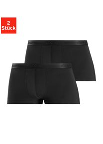 s.Oliver Herren Hipster, Gr. L, schwarz, Obermaterial: 50% Baumwolle, 43% Modal (TENCEL), 7% Elasthan (LYCRA), unifarben, Unterhosen, knapp sitzende