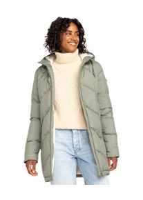 Roxy Damen Steppjacke "BETTER WEATHER", grün, sportlich, Gr. S, Obermaterial: 100% Polyester, Jacken, extra Länge