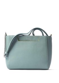 vargu Damen Umhängetasche "Akwoi 1", grün, Leder, Taschen, LGW zertifiziertes Leder