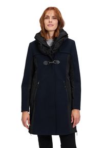 Gil Bret Damen Wolljacke "Gil Bret Wolljacke mit hohem Kragen", blau, feminin, Gr. 38, Obermaterial: 100% Polyester. Besatz: 100% Polyester. Futter: