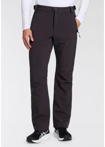 CMP Herren Softshellhose "MAN LONG PANT", blau, sportlich, Gr. 48, unifarben, Softshell, Obermaterial: 96% Polyester, 4% Elasthan. Futter: 100%