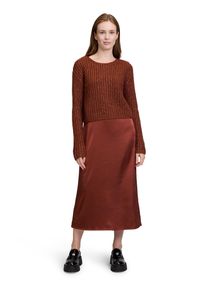 Cartoon Damen Midikleid "Cartoon Midikleid 2er Set", braun, feminin, Gr. 44, Obermaterial: 97% Polyester, 3% Elasthan., Kleider, Design