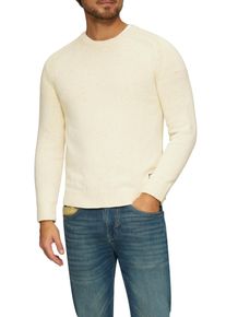 s.Oliver Herren Rundhalspullover, beige, casual, Gr. XL, Glitzermuster, Strick, Obermaterial: 60% Baumwolle, 40% Polyacryl, Pullover, mit glitzernden