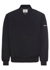 Champion Herren Blouson, schwarz, sportlich, Gr. S, unifarben, Stoff, Obermaterial: 74% Polyamid, 15% Polyester, 11% Elasthan, Jacken
