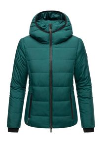 Marikoo Damen Steppjacke "Radaa", grün, Gr. 4XL, Obermaterial: 100% Polyester; Innenmaterial: 100% Polyester; Futter&Wattierung: 100% Polyester,