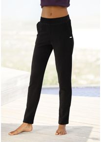 Vivance Damen Cordschlupfhose, Gr. 32, schwarz, Cord, Obermaterial: 65% Baumwolle, 33% Polyester, 2% Elasthan, unifarben, modisch, Hosen, mit