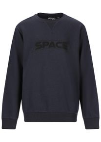 ZIGZAG Herren Sweatshirt "Zamir", blau, casual, Gr. 110, unifarben, 60% Baumwolle, 40% Polyester, Sweatshirts, Mit weichem Baumwoll-Tragegefühl