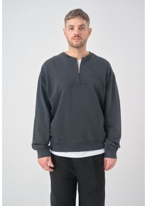 Cleptomanicx Herren Sweatshirt "Gunter", grau, casual, Gr. S, unifarben, 100% Baumwolle, Sweatshirts, mit lockeren Schnitt