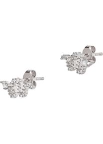 Emporio Armani Damen Paar Ohrstecker "Schmuck Geschenk Silber 925 Ohrringe Schlange, EG3612040, EG3614221", Silber 925 (Sterlingsilber), silber,