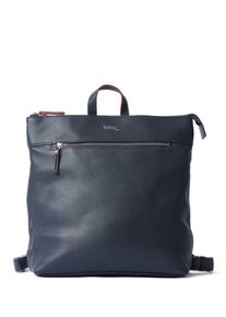 vargu Cityrucksack "Femen 1", blau, Leder, casual, Rucksäcke, LGW zertifiziertes Leder