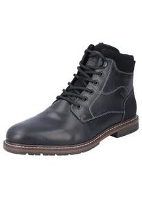 Winterstiefelette Rieker Gr. 46, schwarz Herren Schuhe Schnürstiefel, Business Schuh mit wasserabweisender TEX-Membran