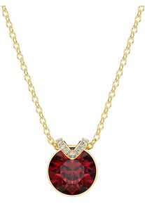 Swarovski Damen Kette mit Anhänger "Halskette Bella V, 5662088 5662091 5724285 5724286 5724287 5724289", Metall, L: 43cm, rot, Metall, Halsketten,