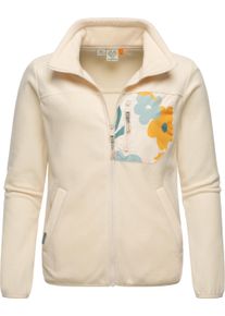 Ragwear Damen Sweatjacke "Appolo", beige, modisch, Gr. 5XL, Fleece, Material: 100% Polyester, Sweatjacken, Modische Fleecejacke mit Stehkragen
