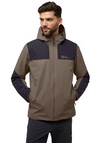Jack Wolfskin Herren Funktionsjacke "JASPER", braun, sportlich, Gr. M, Obermaterial: 100% Polyester, Jacken