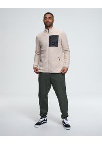 BULA Herren Fleecejacke "BaseCamp", braun, sportlich, Gr. XL, mehrfarbig, 100% Polyester, Jacken, mit kuscheligem Finish