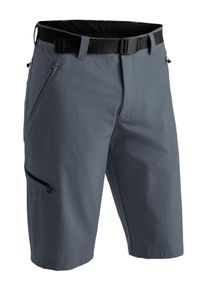 Maier Sports Herren Bermudas "Nil Bermuda", grau, Gr. 68, 90% Polyamid, 10% Elasthan, Hosen, kurze Herren Wanderhose, moderne Outdoor-Bermuda,
