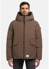 Khujo Herren Winterjacke "Gero-YM", grau, casual, Gr. M, Material: 85% Polyester, 15% Baumwolle, Futter: 100% Polyester, Wattierung: 100% Polyester,