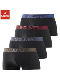 s.Oliver Herren Hipster, Gr. S, bunt, Jersey, Obermaterial: 92% Baumwolle, 8% Elasthan (LYCRA), unifarben, Unterhosen, knapp sitzende Boxershorts für