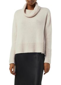 comma, COMMA Damen Rollkragenpullover, beige, casual, Gr. 40, unifarben, Strick, Obermaterial: 60% Baumwolle, 24% Polyacryl, 16% Wolle, Pullover, mit