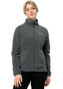 Jack Wolfskin Damen Fleecejacke "MOONRISE FZ W", grün, sportlich, Gr. XS, Fleece, Obermaterial: 100% Polyester, Jacken, mit kurzem