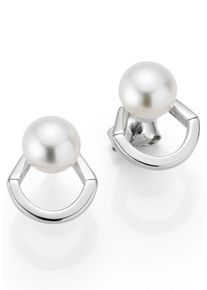 ADRIANA Damen Paar Ohrstecker "Amalfi, A4", Silber 925 (Sterlingsilber)-Perlen, bunt, Silber 925 (Sterlingsilber), Perlen, Ohrringe, Made in Germany