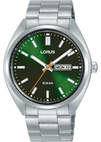 Lorus Damen Quarzuhr, silber, Armbanduhren, Armbanduhr,Damenuhr,Herrenuhr,Datum,bis10bar wasserd.,Edelstahlarmband
