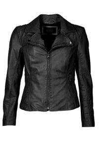 JCC Damen Lederjacke "Erijona", schwarz, Gr. 38, Oberstoff: 100% Lammnappa-Leder / Futter. 100% Polyester, Jacken