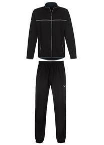 TRIGEMA Damen Sweater "TRIGEMA Atmungsaktiver Sport- und Freizeitanzug", schwarz, sportlich, Gr. L, 92% Polyester, 8% Elastan, Sweatshirts