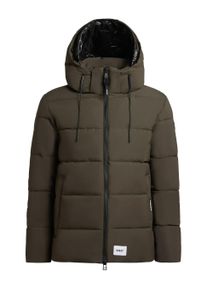 Khujo Herren Winterjacke "Loga2-YM", grün, casual, Gr. XL, Material: 100% Polyester, Futter: 100% Polyester, Wattierung: 100% Polyester, Jacken,