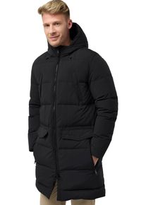 Jack Wolfskin Herren Daunenmantel "NORDLICHT", schwarz, sportlich, Gr. S, Obermaterial: 100% Polyamid. Wattierung: 100% Daunen, Mäntel