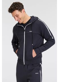 BOSS Green Herren Kapuzensweatjacke "Saggynos", blau, casual, Gr. XXXL, unifarben, Sweatware, Obermaterial: 95% Baumwolle, 5% Elasthan, Sweatjacken,